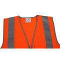 Haute visibilité Orange Reflective Safety Vest Reflective Apparel Factory